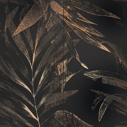 Tubadzin SOPHI ORO LAMINA rektifikovaný dekor 2-elementový lesklý 59,8 x 59,8 cm