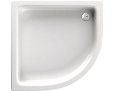 Deante STANDARD PLUS II štvrťkruhová sprchová vanička 80 x 26 cm biela KTU_032B