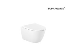 Roca ONA WC misa 36 x 53 cm RimFree, biela SUPRAGLAZE® A346687S00