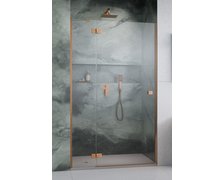 Radaway Essenza Brushed Copperl DWJ sprchové dvere 90 x 200 cm 1385013-93-01L