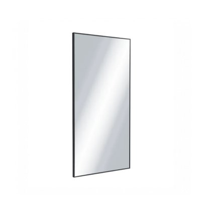 Excellent KUADRO obdĺžnikové zrkadlo ráme 100 x 50 cm, čierne DOEX.KU100.050.BL