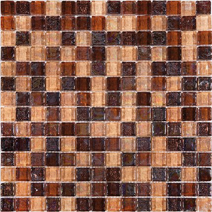 CERAMSTIC sklenená mozaika ARTE BROWN MS-18 30 x 30 cm MS.18.30X30.MOZ.SZKL