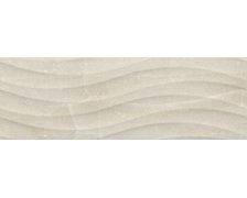 Ceramika Konskie Maranello cream onda lesklý obklad, rektifikovaný 25 x 75 cm