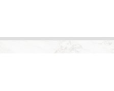 Nowa Gala Frost White FW 01 C-P gres rektifikovaný sokel lesklý 7,8 x 59,7 cm