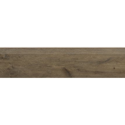 Cerrad Guardian Wood Brown rektifikovaná schodnica matná 30 x 120 cm