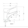 Roca INSPIRA FINECERAMIC® nástenné umývadlo 80 x 49 cm, café A32752B660