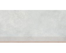 Cerrad Apenino Bianco gresová rektifikovaná schodnica, matná 29,7 x 59,7 cm 35760
