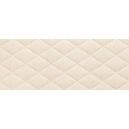 Tubadzin Chenille Pillow beige STR rektifikovaný keramický obklad matný 29,8 x 74,8 cm