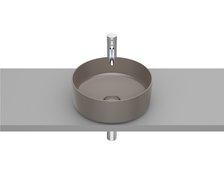 Roca INSPIRA Round FINECERAMIC® umývadlo na dosku 37 x 37 cm, café A327523660