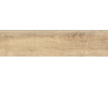 Cerrad Sentimental Wood Beige rektifikovaná schodnica matná 30 x 120 cm
