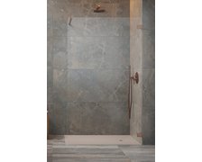 Radaway Essenza Pro Brushed Copper sprchová stena 95 x 200 cm 10103095-93-01