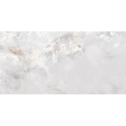 Tubadzin AQUAMARINE grey lesklý rektifikovaný obklad / dlažba 59,8 x 119,8 cm