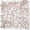 CERAMSTIC kamenná mozaika GEO WHITE MK-002 30 x 30 cm MK.002.30X30.MOZ.KAM