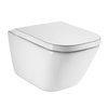 Roca GAP SQUARE WC misa závesná RimFree so sedátkom 54 x 34,7 cm A34H47C000