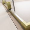 Radaway FURO BRUSHED GOLD KDJ obdĺžnikový sprchový kút 140 x 90 x 200 cm 10104722-99-01L+10110680-01-01+10113090-01-01