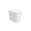 Roca INSPIRA Round WC misa stojatá RimFree 56 x 37 cm, biela lesklá A347526000