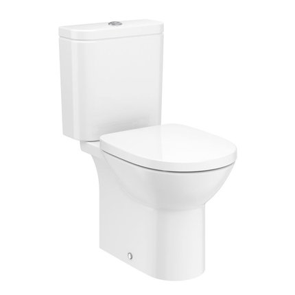 Roca DEBBA ROUND WC kombi 35 x 65,5 cm RimFree, A34299P000+A341990000