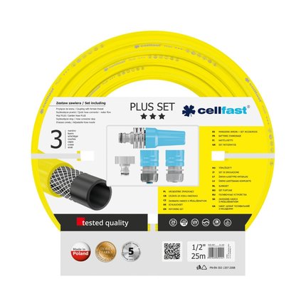 CELLFAST záhradná súprava PLUS 1/2" 25m