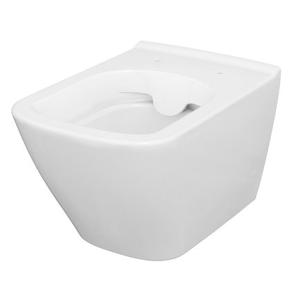 Cersanit CITY SQUARE WC závesná misa RimFree 50,5 x 35,5 cm K35-041