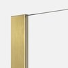 New Trendy Nesta Gold Brushed sprchová stena 110 x 200 cm K-1742