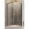 Radaway IDEA GOLD KDD štvorcový sprchový kút 70 x 70 x 205 cm 387065-09-01L+387065-09-01R