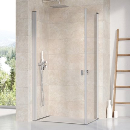 Ravak Chrome CRV1+CRV1 sprchový kút 80 x 80 x 195 cm, 2x-1QV40U01Z1