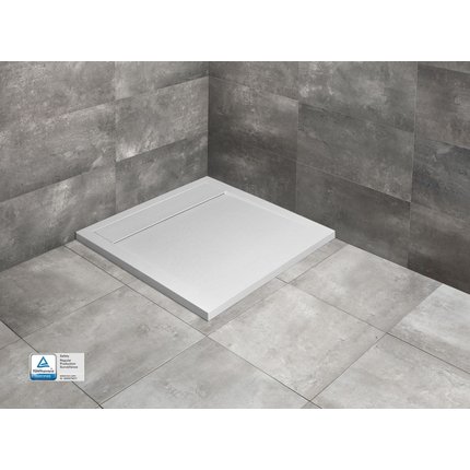 Radaway Teos C sprchová vanička z mramorového zlepenca 80 x 80 cm HTC8080-04