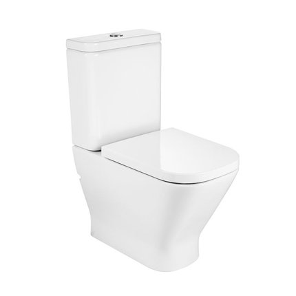 Roca Gap WC kombi 36,5 x 60 cm RimFree, A34273700H+A341731000