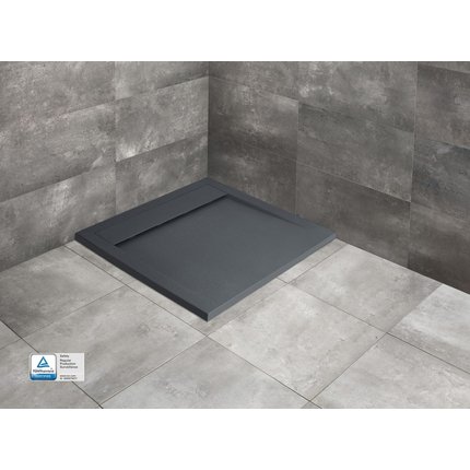 Radaway Teos C sprchová vanička z mramorového zlepenca 80 x 80 cm HTC8080-64