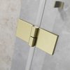 Radaway Essenza PRO BRUSHED GOLD DWJ sprchové dvere 80 x 200 cm 10099080-99-01L