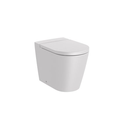 Roca INSPIRA Round WC misa stojatá RimFree 56 x 37 cm, perla A347526630