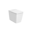 Roca INSPIRA Square WC misa stojatá RimFree 56 x 36 cm, biela lesklá A347537000