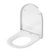 Cersanit LARGA OVAL WC závesná misa RimFree 52 x 36 cm K120-003