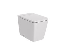 Roca INSPIRA Square WC misa stojatá RimFree 56 x 36 cm, perla A347537630