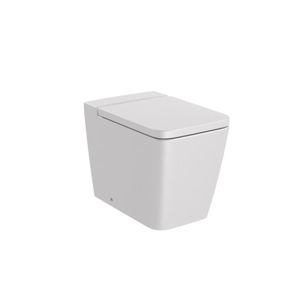 Roca INSPIRA Square WC misa stojatá RimFree 56 x 36 cm, perla A347537630