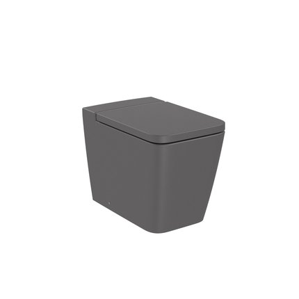 Roca INSPIRA Square WC misa stojatá RimFree 56 x 36 cm, onyx A347537640