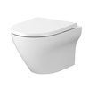 Cersanit LARGA OVAL WC závesná misa RimFree 52 x 36 cm K120-003