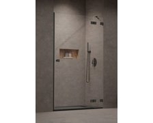 Radaway Essenza PRO BRUSHED GUNMETAL DWJ sprchové dvere 90 x 200 cm 10099090-92-01L