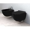 Rea CARLO MINI BLACK MAT  bidet závesný 49 x 37 cm C9901