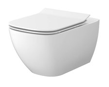 Cersanit VIRGO WC misa závesná RimFree 56,5 x 36 so sedátkom S701-427