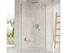 Ravak Chrome CRV1+CPS sprchový kút 80 x 90 x 195 cm, 1QV40U01Z1+9QV70U00Z1