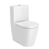 Roca INSPIRA ROUND WC kombi 37,5 x 60 cm RimFree, A342529000+A341520000