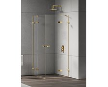 New Trendy EVENTA GOLD SHINE obdĺžnikový sprchový kút 90 x 100 x 200 cm EXK-4756