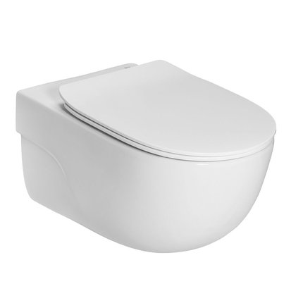 Roca MERIDIAN WC závesná misa RimFree 56 x 36 cm so sedátkom A34H240000