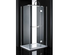 Aquatek CRYSTAL R13 obdĺžnikový sprchový kút 100 x 80 x 200 cm, sklo číre