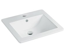 Novoterm keramické umývadlo zápustné white 53 x 45 cm KR 709