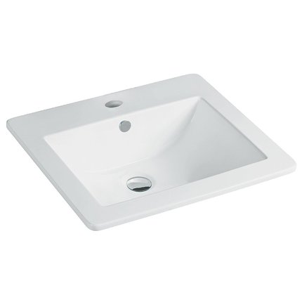 Novoterm keramické umývadlo zápustné white 53 x 45 cm KR 709