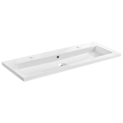 Comad Spirit keramické umývadlo, white 121 x 46 cm UM-8070-120