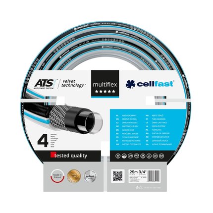 CELLFAST záhradná hadica MULTIFLEX ATSV™ 3/4" 25m