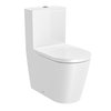 Roca INSPIRA ROUND WC kombi 37,5 x 64,5 cm RimFree, A342526000+A341520000